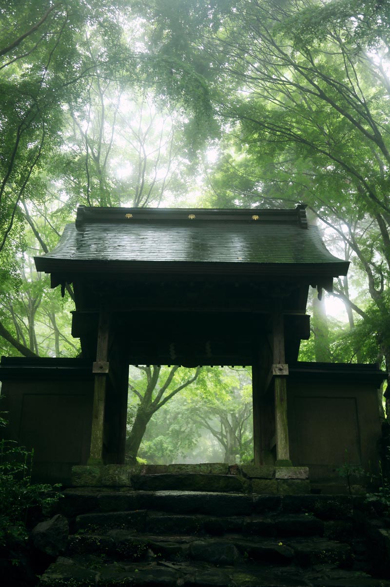 Buddhistický chrám z roku 718. Poloostrov Kunisaki. Japonsko. Foto Petr Horčička
